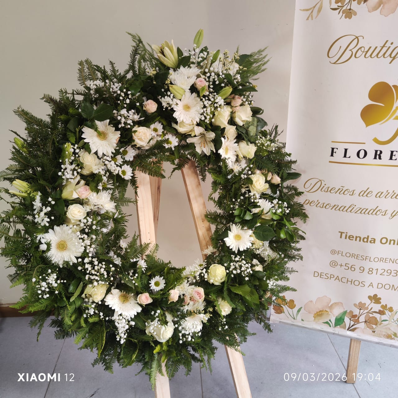 Corona Funebre (1mtr * 1mtr)