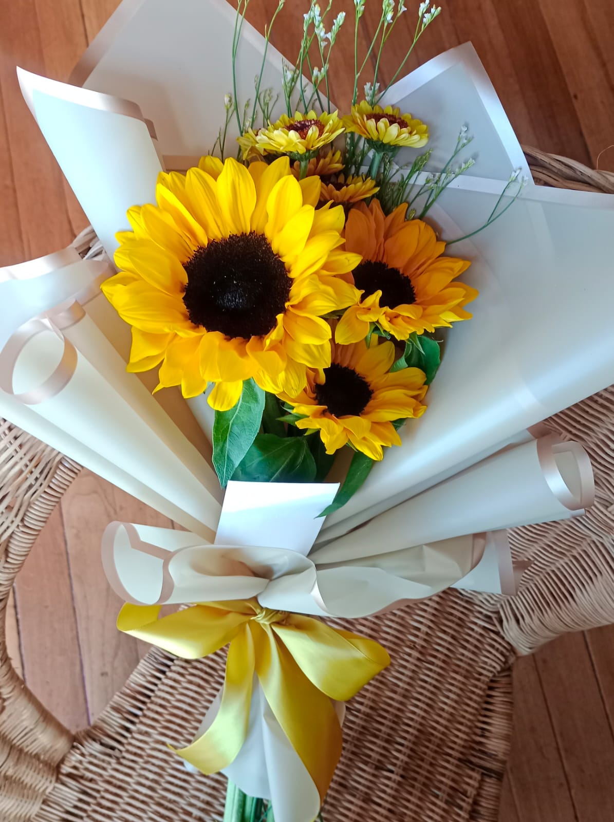 Ramo de girasoles