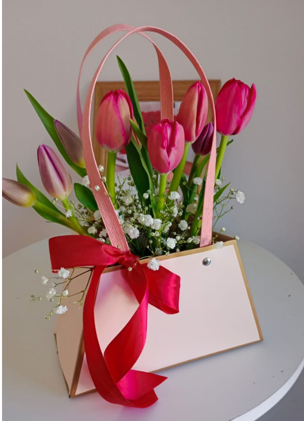 Cartera de Tulipanes