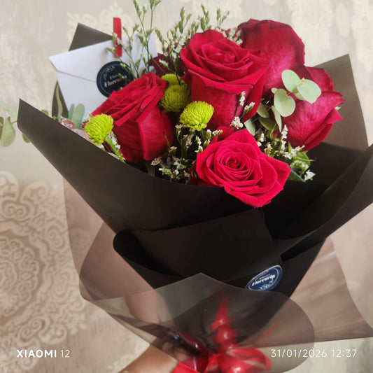 Ramo de 6 Rosas