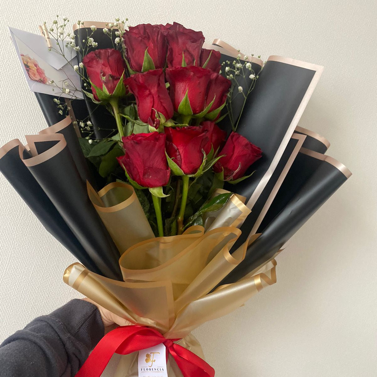 Bouquets Rosas Rojas PREMIUM 50 unidades