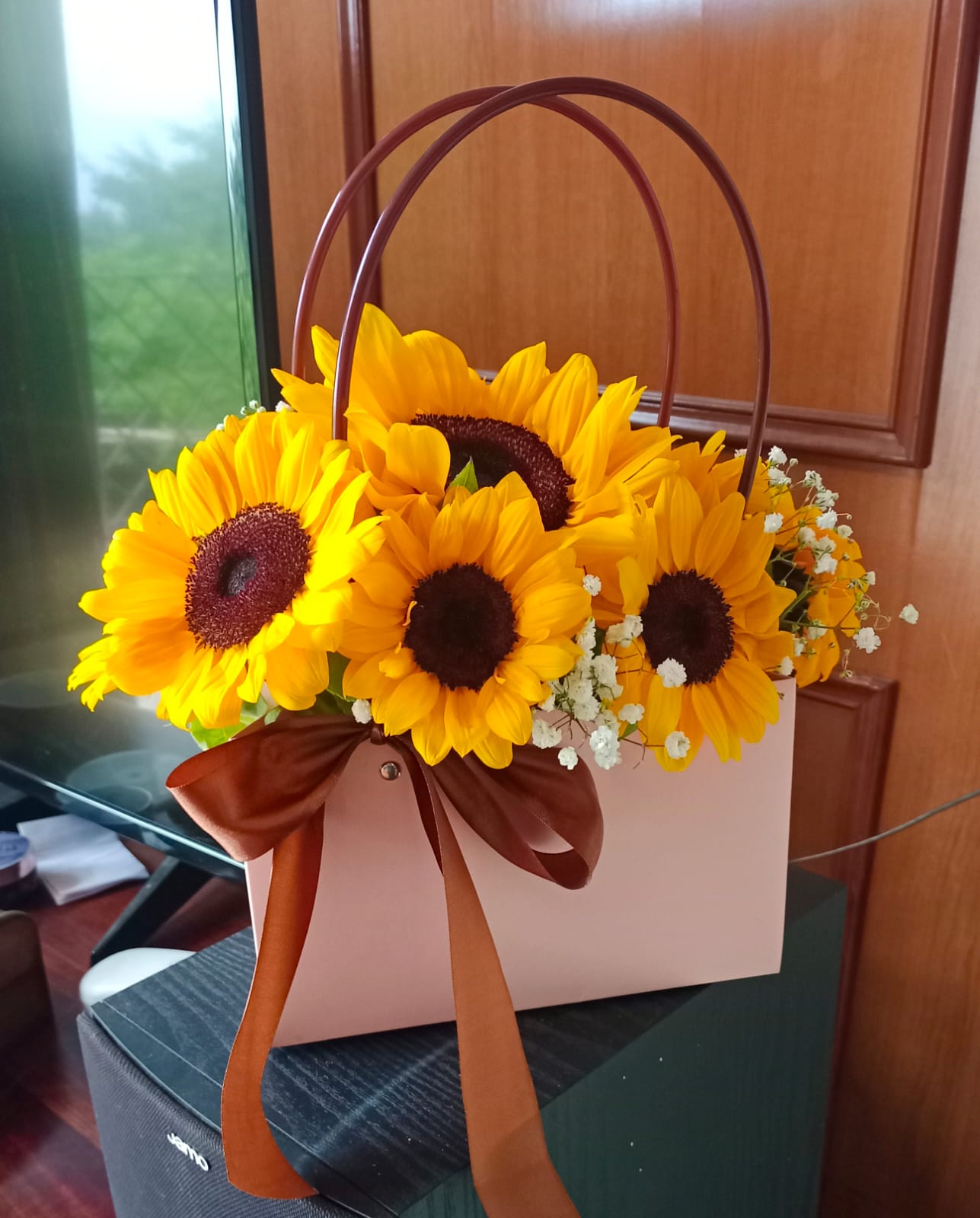 Cartera Girasoles